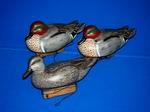 Teal trio